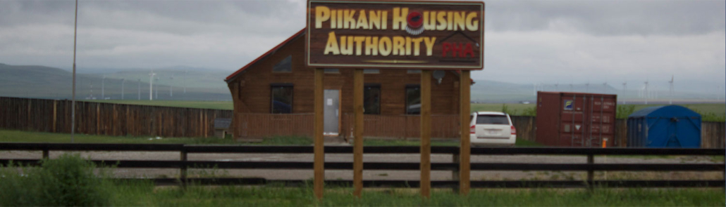 Piikani Nation housing authority